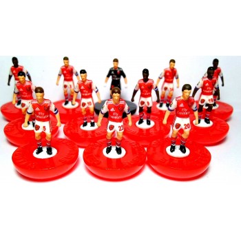 Subbuteo Andrew Table Soccer Arsenal 2019-20 on Classic Hsbro bases